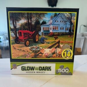 “Welcome Home” Glow in the Dark 500-Piece Puzzle by Master Pieces